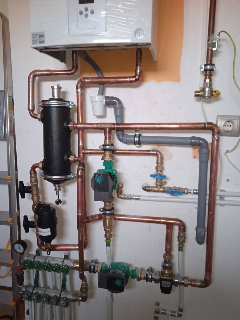 Bosch kondenzációs kazáncsere Kecskeméten