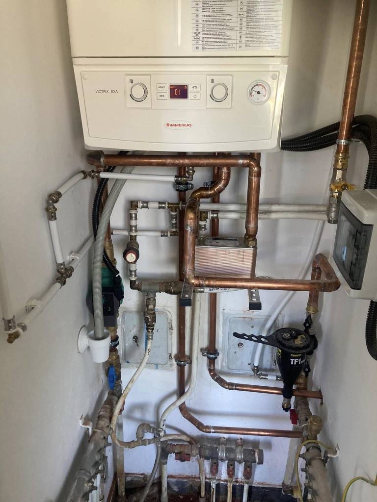Immergas kondenzációs kazáncsere Kecskeméten