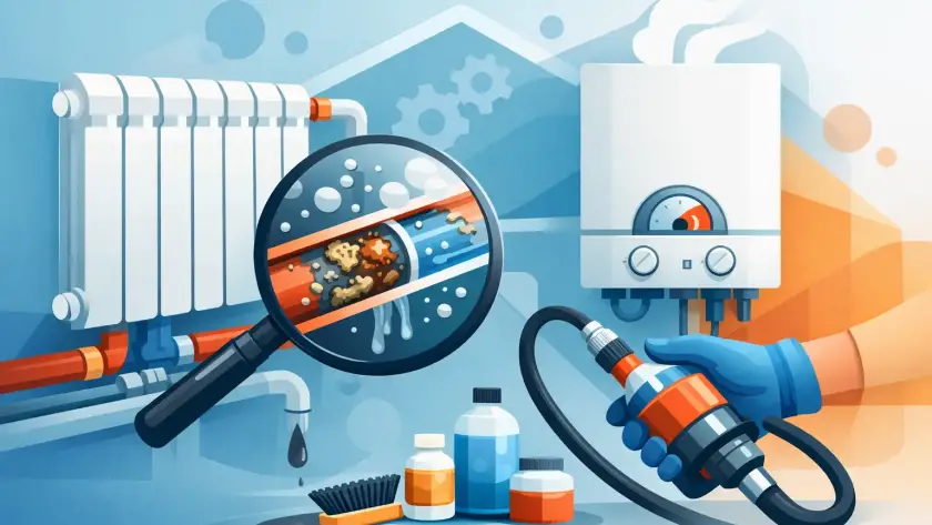 Fűtési rendszer tisztítás: mikor kell?