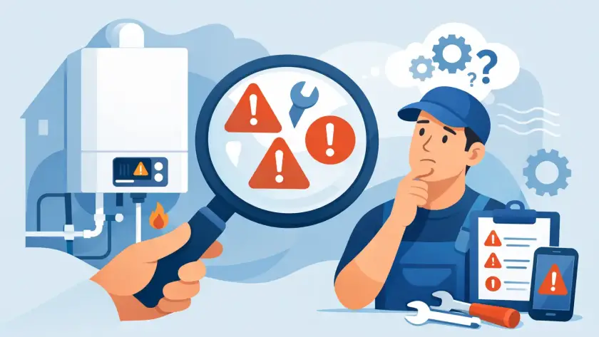 Kazán hibakód mit jelent a gyakorlatban?