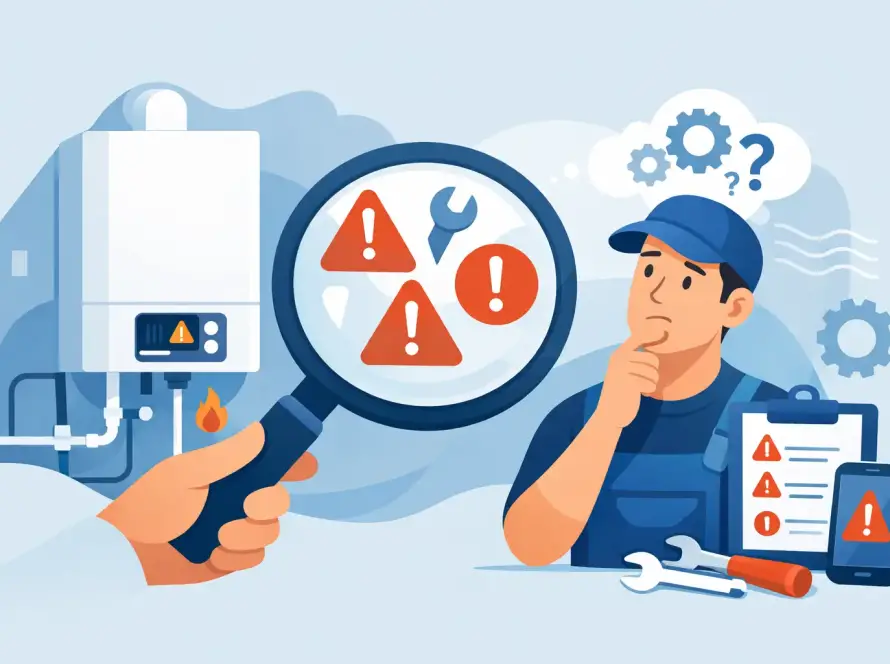 Kazán hibakód mit jelent a gyakorlatban?