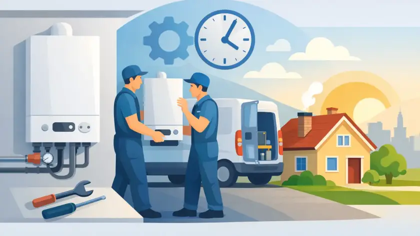 Kazáncsere Kecskeméten 1 nap alatt