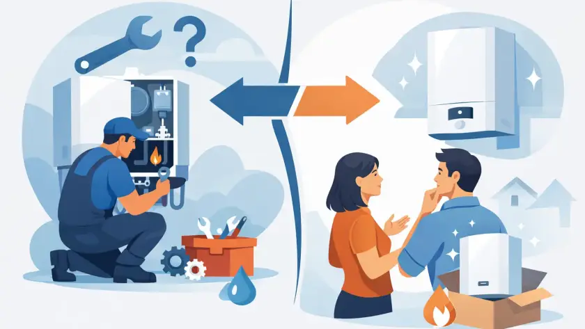 Kazánjavítás vagy készülékcsere? Ezt nézze