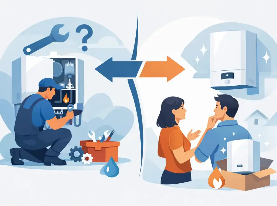 Kazánjavítás vagy készülékcsere? Ezt nézze