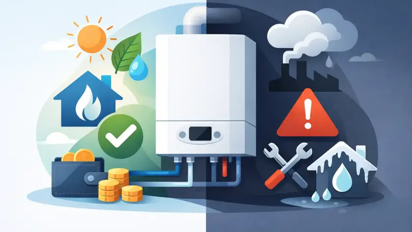 Kondenzációs kazán előnyei és hátrányai