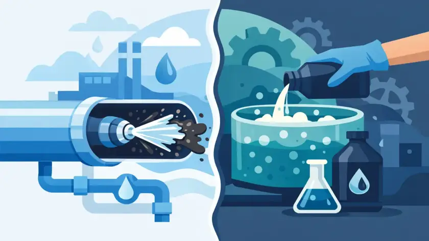 Rendszerátmosás vagy vegyszeres tisztítás?