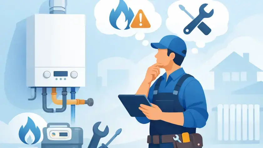 Gázkazán szerelő: mikor hívjon szakembert?