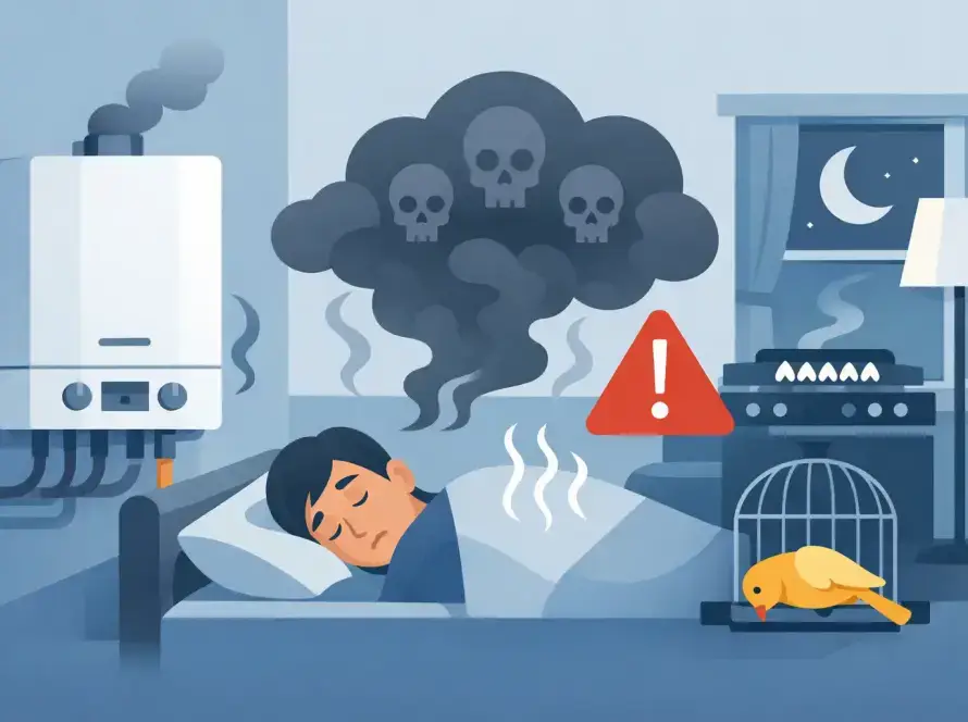Kazán szénmonoxid veszély jelei otthon