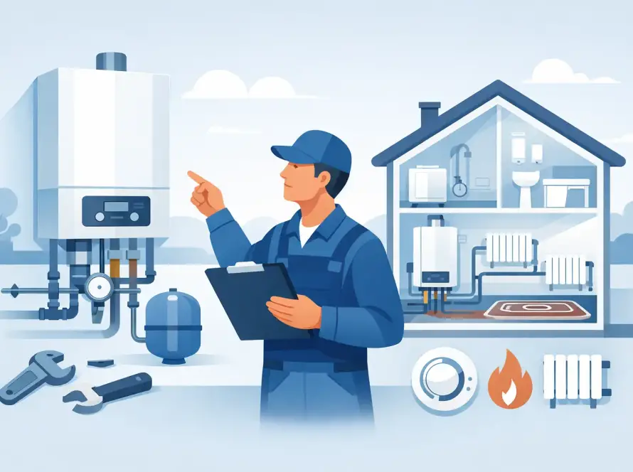 Kazánbeüzemelés lakossági ingatlanokhoz útmutató