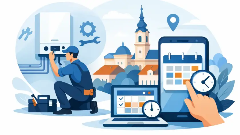 Online kazánjavítás időpontfoglalás Kecskeméten
