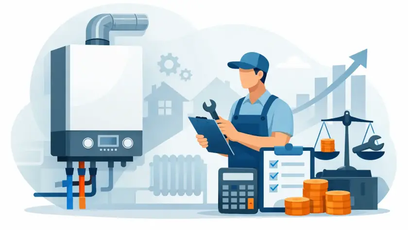 Új kazán beüzemelés ára: mi befolyásolja?